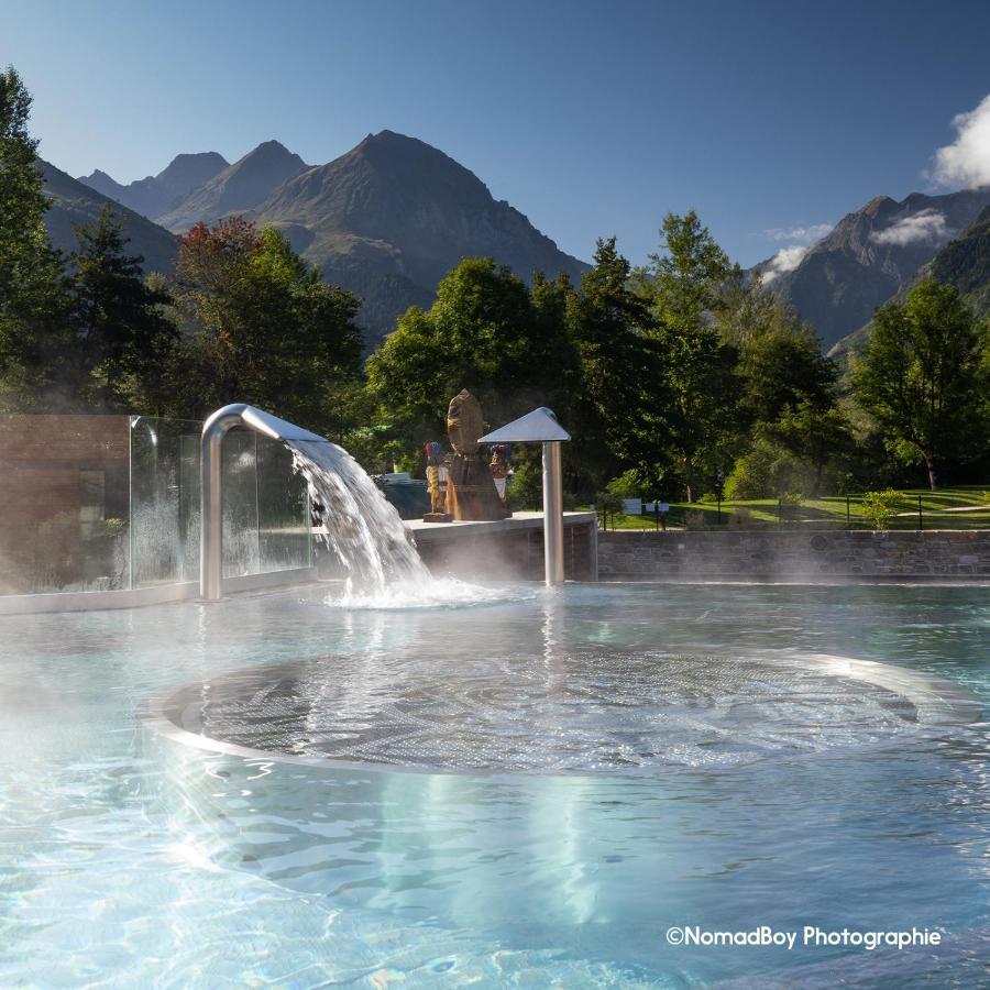 Le cocon ideal pour six personnes avec vue sur les montagnes Génos Extérieur photo