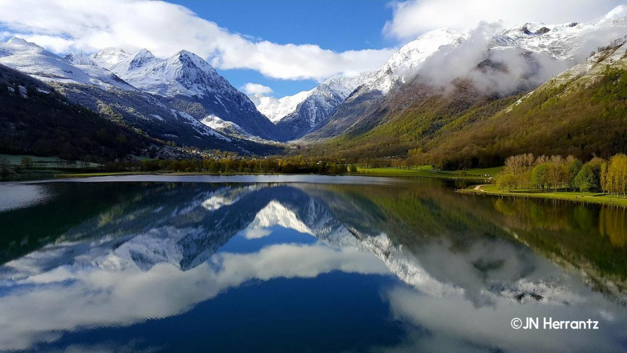 Le cocon ideal pour six personnes avec vue sur les montagnes Génos Extérieur photo