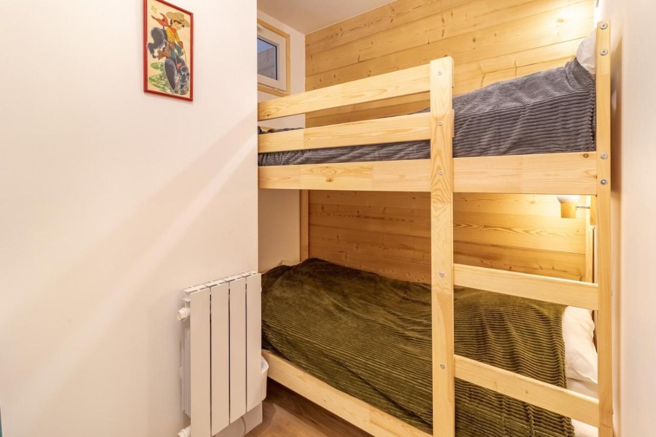 Le cocon ideal pour six personnes avec vue sur les montagnes Génos Extérieur photo