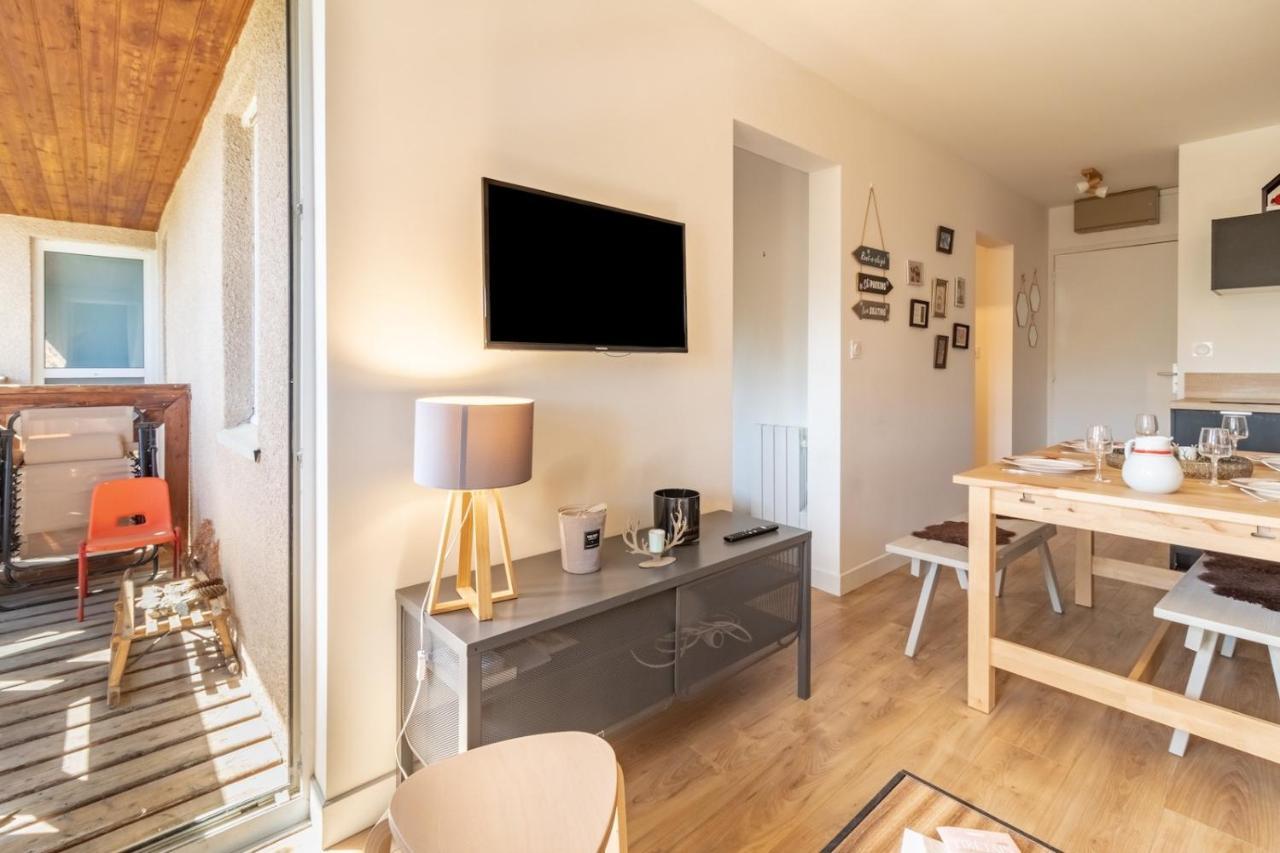 Le cocon ideal pour six personnes avec vue sur les montagnes Génos Extérieur photo
